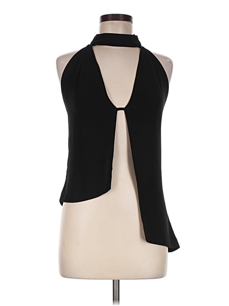 Pre-owned Peppermayo Sleeveless Blouse In Black