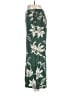Angie 100% Rayon Tropical Green Casual Pants Size M - photo 5
