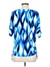Ruby Rd. Blue Short Sleeve Blouse Size S - photo 2