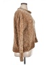 Philosophy Republic Clothing 100% Polyester Metallic Tan Pullover Sweater Size L - photo 4