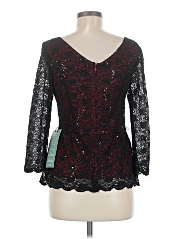 Blu Sage Long Sleeve Blouse (view 2)