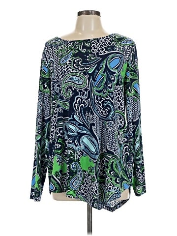 Kim Rogers Long Sleeve Blouse (view 1)