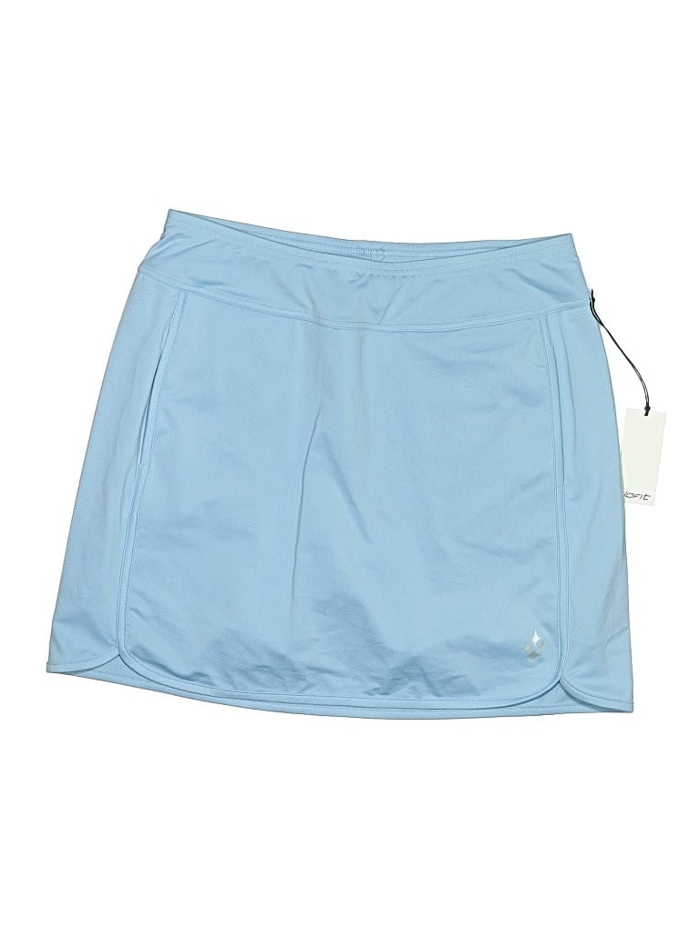 Pre-owned Jofit Active Skort In Blue
