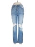 Madewell Hearts Blue Jeans Size 27 waist - photo 1
