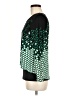 Alfani Green Long Sleeve Top Size M (petite) - photo 5