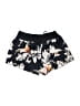 Athleta Floral Black Athletic Shorts Size M - photo 2