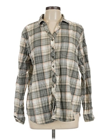 Weatherproof Long Sleeve Button-Down Shirt (view 1)