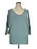 Laila Jayde Teal Pullover Sweater Size XL - photo 1