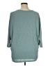 Laila Jayde Teal Pullover Sweater Size XL - photo 2