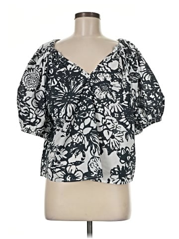 Velvet by Graham & Spencer Short Sleeve Blouse (view 1)