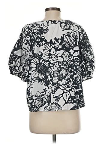 Velvet by Graham & Spencer Short Sleeve Blouse (view 2)