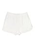 Gap Solid White Shorts Size Lg Petite - photo 2