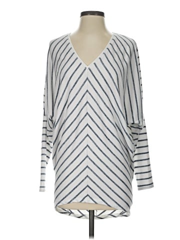 White House Black Market Long Sleeve Blouse (view 1)
