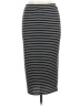 Atmosphere Stripes Black Casual Skirt Size 10 - photo 2