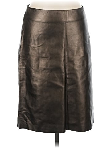 Theory Leather Skirt (view 1)
