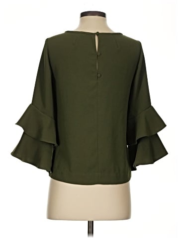 J.Crew 3/4 Sleeve Blouse (view 2)