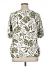 CeCe Green Short Sleeve Blouse Size XL - photo 2
