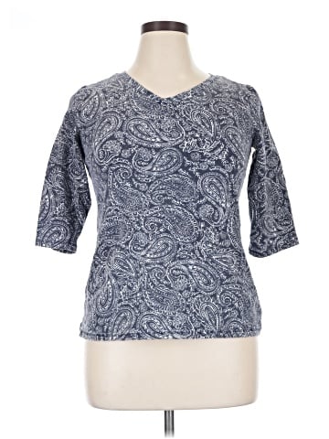 Jessica London 3/4 Sleeve Top (view 1)