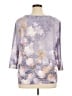 Alfred Dunner Floral Purple Pullover Sweater Size XL - photo 2