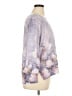 Alfred Dunner Floral Purple Pullover Sweater Size XL - photo 4