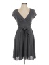 Ruby Rox Solid Gray Casual Dress Size L - photo 1