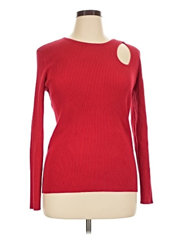 Carmen Carmen Marc Valvo Long Sleeve Top (view 1)