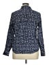 L.L.Bean Paisley Blue Long Sleeve Blouse Size XL - photo 2