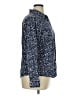 L.L.Bean Paisley Blue Long Sleeve Blouse Size XL - photo 4