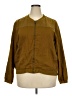 Old Navy 100% Tencel Lyocell Solid Brown Jacket Size XXL - photo 1