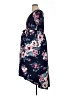 Pink Blush Floral Blue Casual Dress Size XL - photo 5