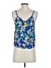 Japna 100% Polyester Blue Sleeveless Blouse Size S - photo 2