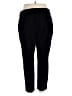 Rafaella Solid Black Casual Pants Size 18 - photo 2