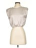 Zara Silver Sleeveless Blouse Size S - photo 1