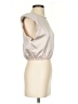Zara Silver Sleeveless Blouse Size S - photo 4