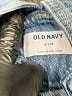 Old Navy 100% Cotton Blue Overalls Size 6-12 mo - photo 3