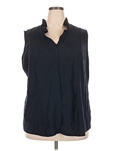 Nic + Zoe Sleeveless Button-Down Shirt (view 1)