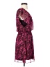 Express 100% Polyester Animal Print Pink Cocktail Dress Size XS - photo 4