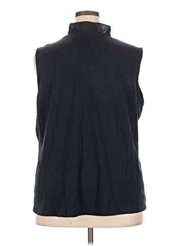 Nic + Zoe Sleeveless Button-Down Shirt (view 2)