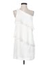 Express 100% Polyester White Cocktail Dress Size 4 - photo 1