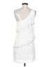 Express 100% Polyester White Cocktail Dress Size 4 - photo 2
