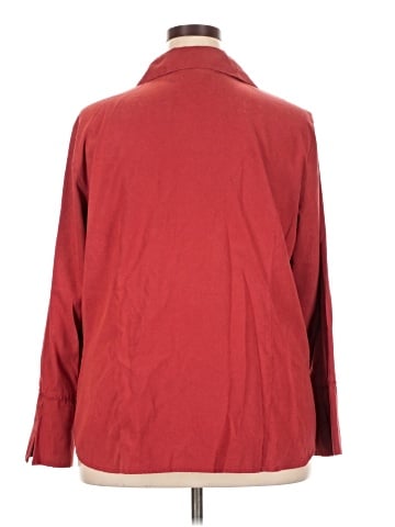 Worthington 3/4 Sleeve Button-Down Shirt (view 2)