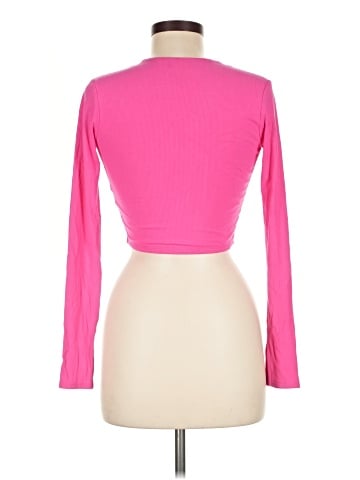 Naked Wardrobe Long Sleeve Top (view 2)