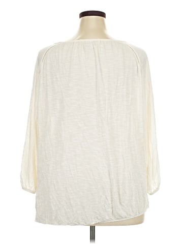 American Rag Cie 3/4 Sleeve Blouse (view 2)