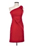 Ann Taylor Solid Red Cocktail Dress Size 0 Petite - photo 1