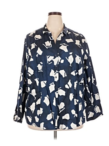 Nic + Zoe 3/4 Sleeve Blouse (view 1)