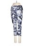 lucy Print Blue Active Pants Size S - photo 1