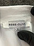Rose + Olive Ivory 3/4 Sleeve Button-Down Shirt Size M - photo 7