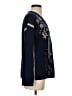 Johnny Was Paisley Blue Wool Pullover Sweater Size S - photo 4