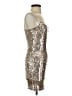 Missguided Metallic Silver Cocktail Dress Size 2 - photo 4