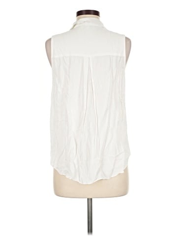 Rose + Olive Sleeveless Button-Down Shirt (view 2)
